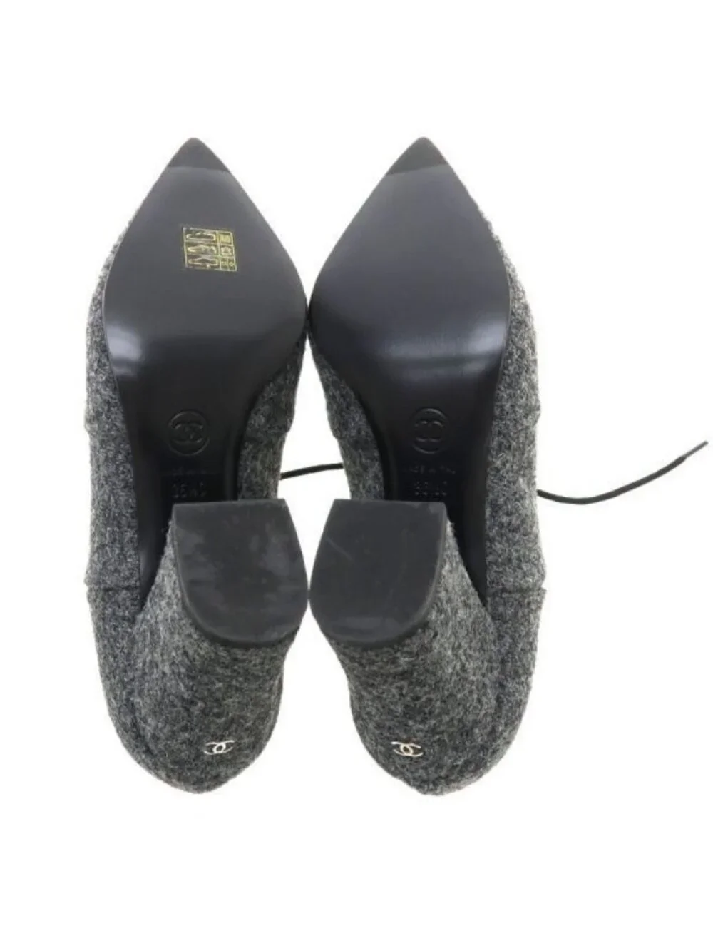 Chanel Bootie Boot Gray